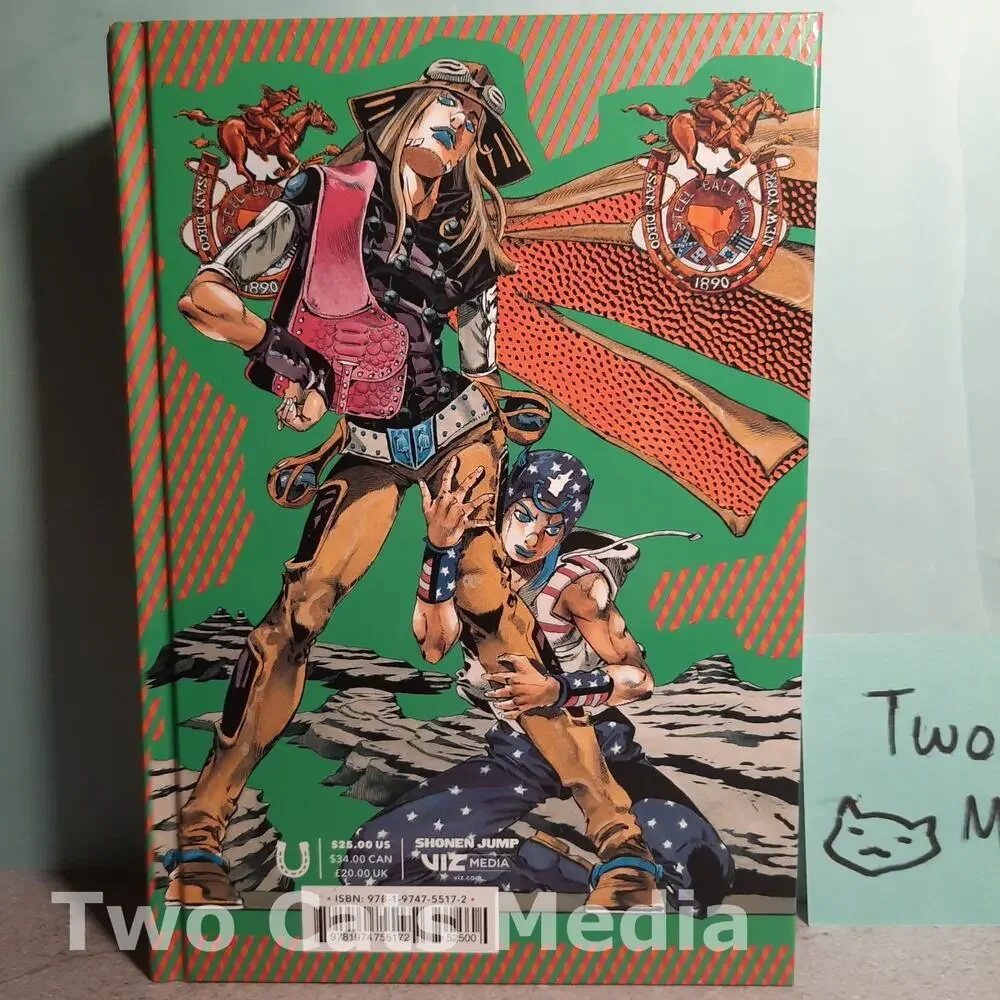 📚Jojo's Bizzare Adventure Part 7 Steel Ball Run Vol. 1-6 English Manga